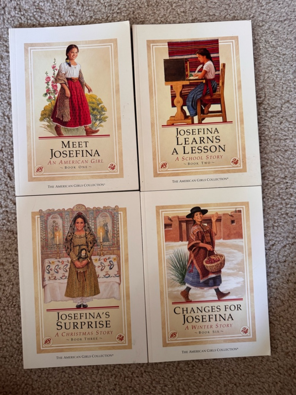 American Girl Josefina vintage books